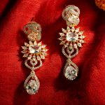 Oval Cluster Necklace Set - Image 3